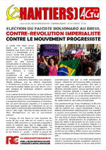 CHANTIERS ACTU n°9 - Election du fasciste Bolsonaro au Brésil